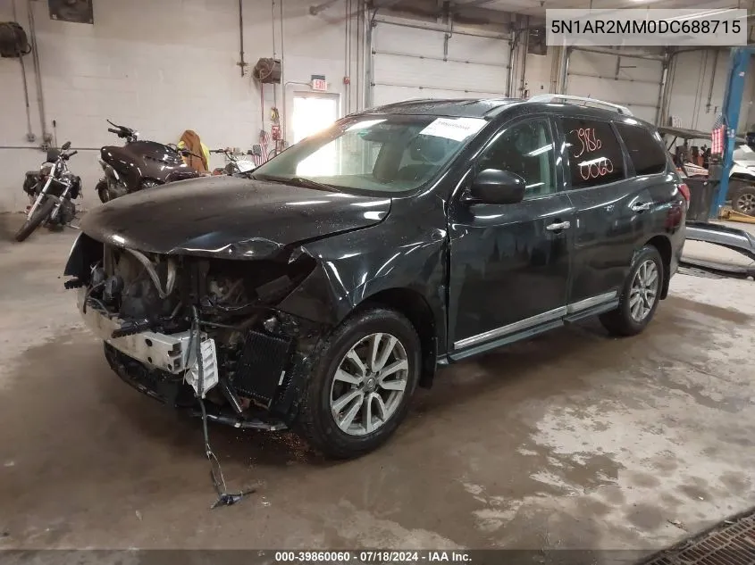 5N1AR2MM0DC688715 2013 Nissan Pathfinder Sl