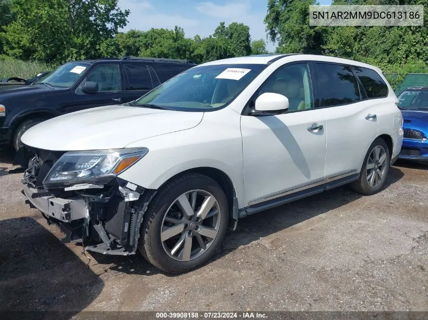 2013 Nissan Pathfinder Platinum VIN: 5N1AR2MM9DC613186 Lot: 39908158