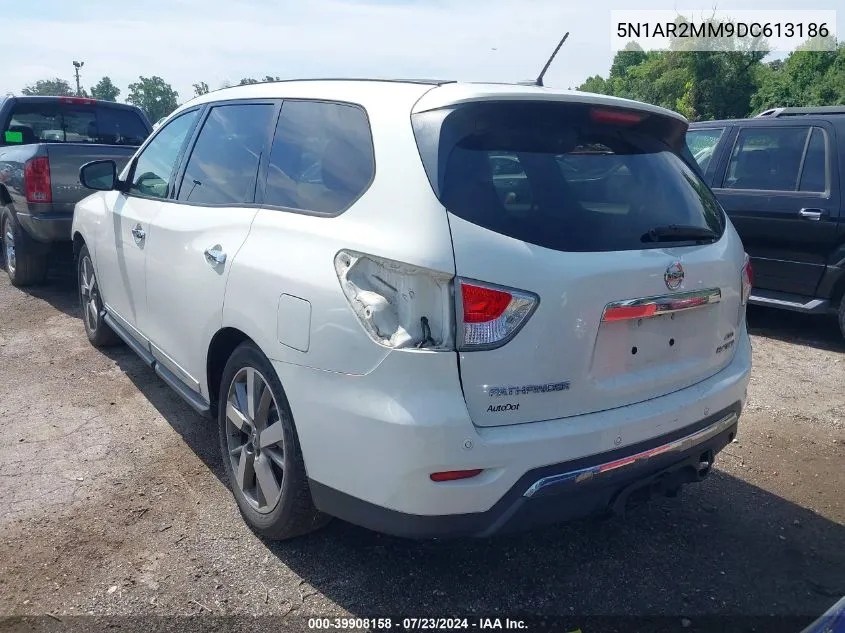 2013 Nissan Pathfinder Platinum VIN: 5N1AR2MM9DC613186 Lot: 39908158