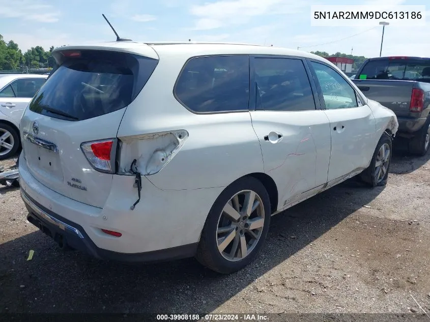 5N1AR2MM9DC613186 2013 Nissan Pathfinder Platinum