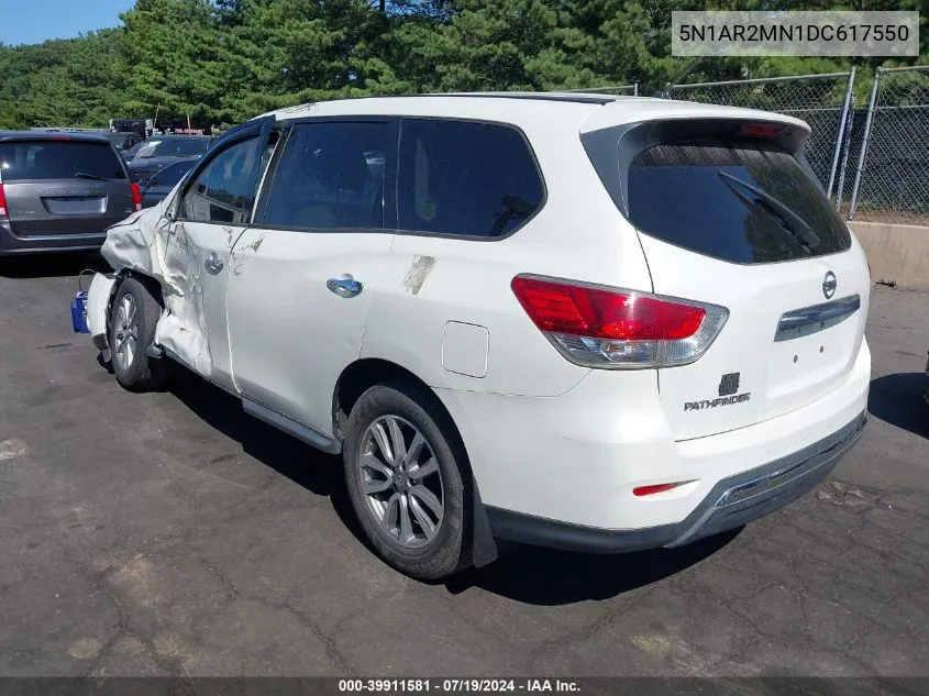 5N1AR2MN1DC617550 2013 Nissan Pathfinder S