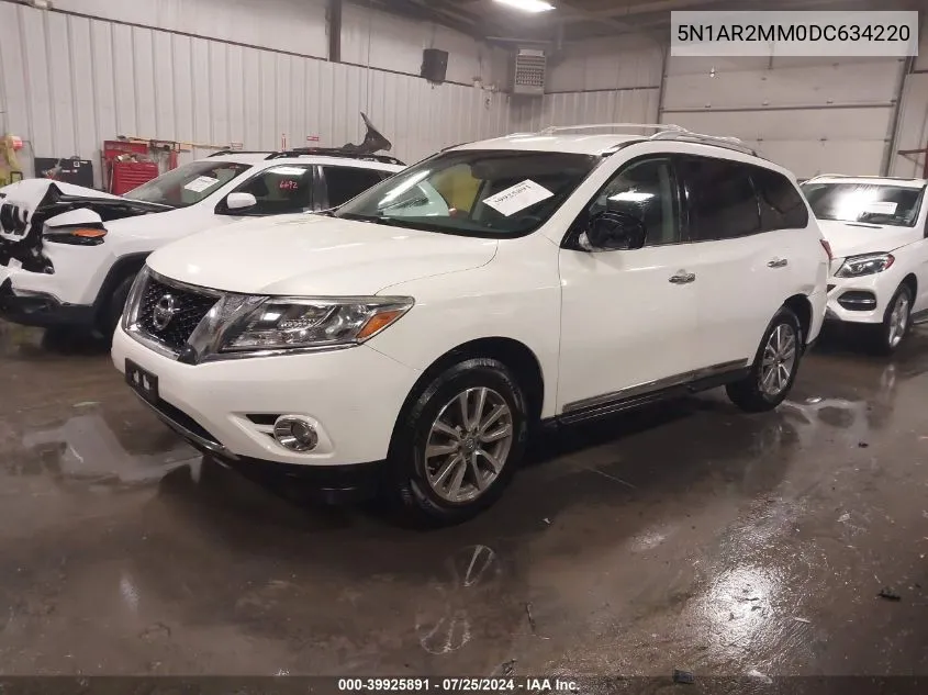 2013 Nissan Pathfinder Sl VIN: 5N1AR2MM0DC634220 Lot: 39925891