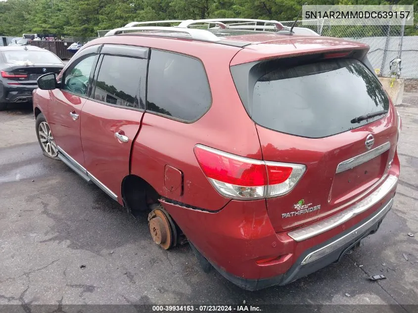 2013 Nissan Pathfinder Sl VIN: 5N1AR2MM0DC639157 Lot: 39934153