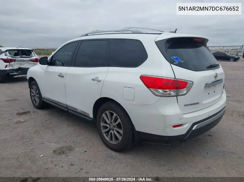 5N1AR2MN7DC676652 2013 Nissan Pathfinder Sl