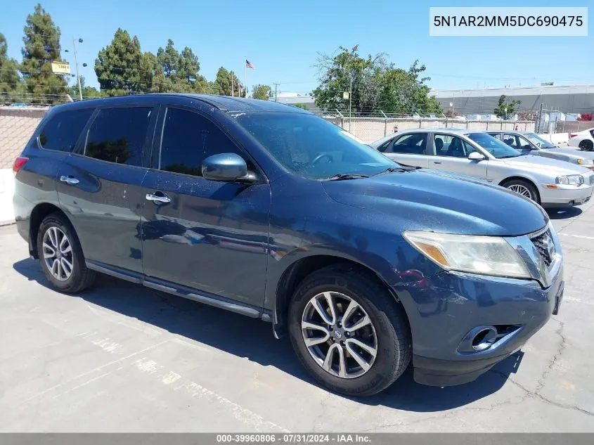 5N1AR2MM5DC690475 2013 Nissan Pathfinder S