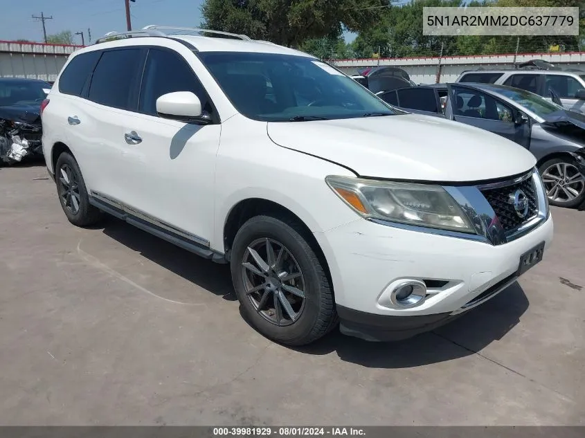 2013 Nissan Pathfinder Sl VIN: 5N1AR2MM2DC637779 Lot: 39981929