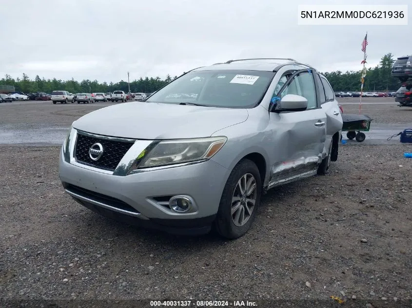 2013 Nissan Pathfinder Sl VIN: 5N1AR2MM0DC621936 Lot: 40031337