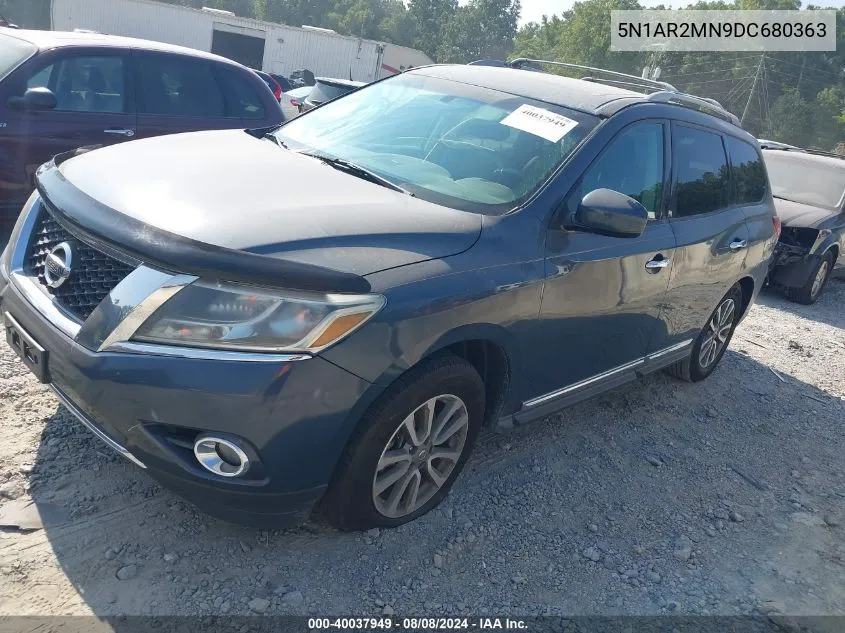 5N1AR2MN9DC680363 2013 Nissan Pathfinder Sl