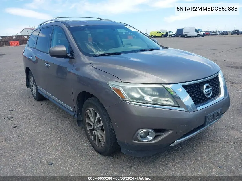 5N1AR2MM8DC659883 2013 Nissan Pathfinder Sl