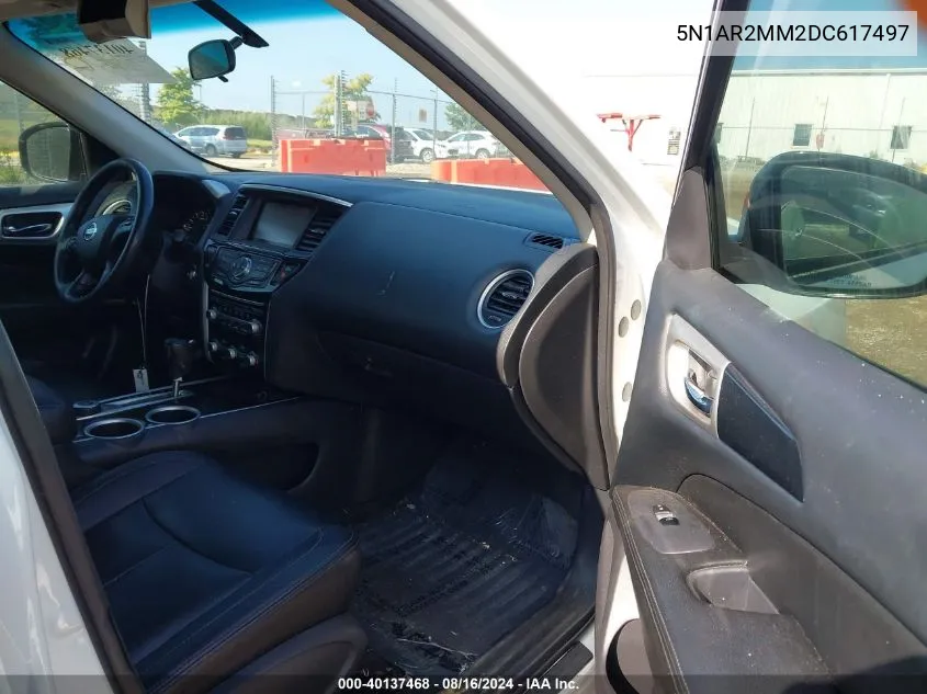 5N1AR2MM2DC617497 2013 Nissan Pathfinder Sv