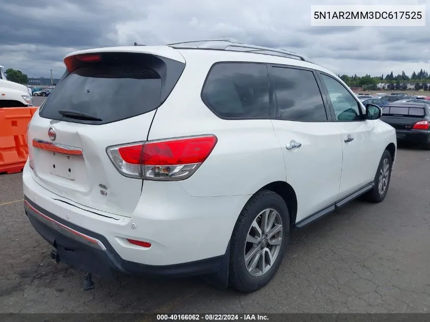 5N1AR2MM3DC617525 2013 Nissan Pathfinder Sv