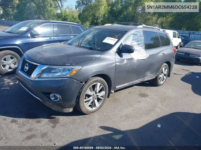 2013 Nissan Pathfinder Platinum/S/Sl/Sv VIN: 5N1AR2MM6DC654228 Lot: 40168589