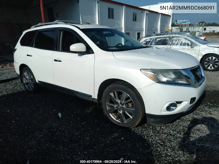 2013 Nissan Pathfinder Platinum VIN: 5N1AR2MM9DC668091 Lot: 40179954