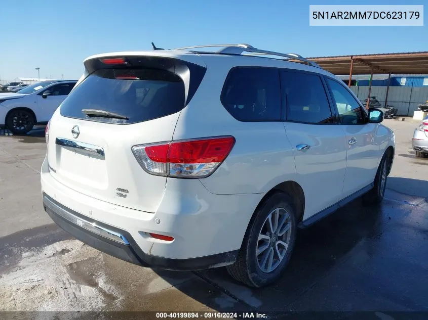 5N1AR2MM7DC623179 2013 Nissan Pathfinder Sv