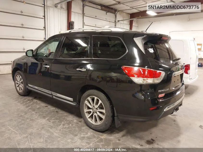 2013 Nissan Pathfinder Sl VIN: 5N1AR2MM0DC673776 Lot: 40255617