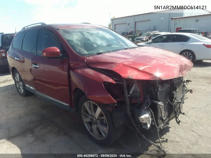 5N1AR2MM8DC614121 2013 Nissan Pathfinder Platinum