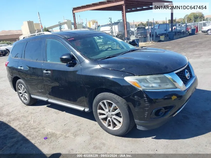 5N1AR2MN1DC647454 2013 Nissan Pathfinder Sv