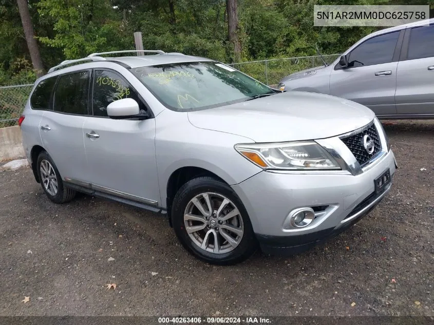 2013 Nissan Pathfinder Sl VIN: 5N1AR2MM0DC625758 Lot: 40263406