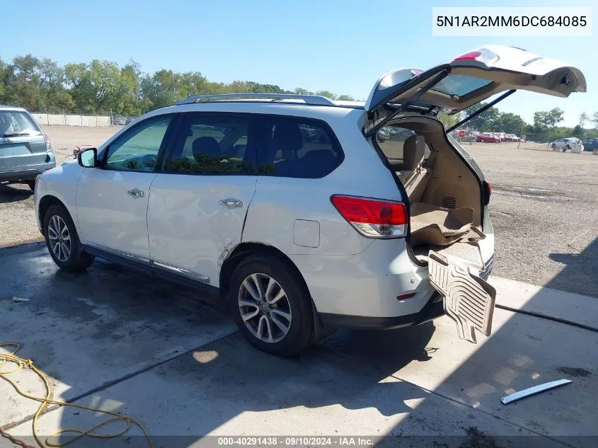 2013 Nissan Pathfinder Sl VIN: 5N1AR2MM6DC684085 Lot: 40291438