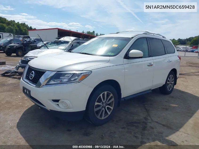 5N1AR2MN5DC659428 2013 Nissan Pathfinder Sv