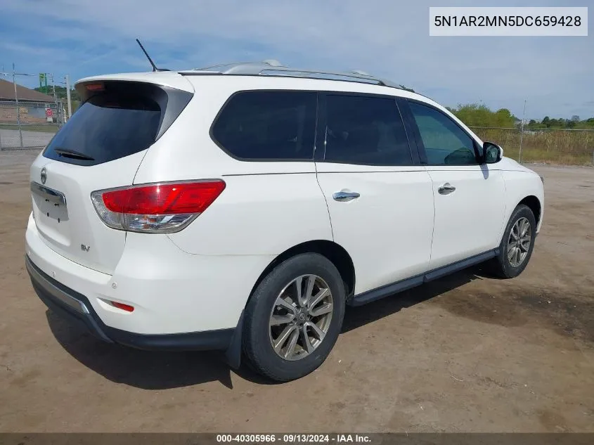 2013 Nissan Pathfinder Sv VIN: 5N1AR2MN5DC659428 Lot: 40305966