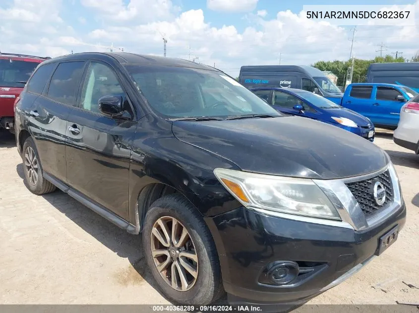 2013 Nissan Pathfinder S VIN: 5N1AR2MN5DC682367 Lot: 40368289