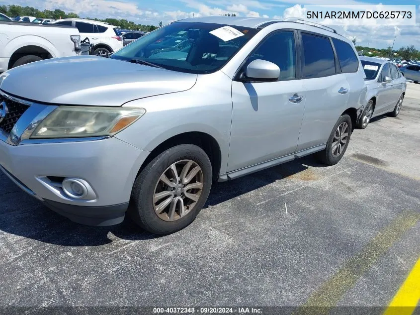 2013 Nissan Pathfinder Sv VIN: 5N1AR2MM7DC625773 Lot: 40372348