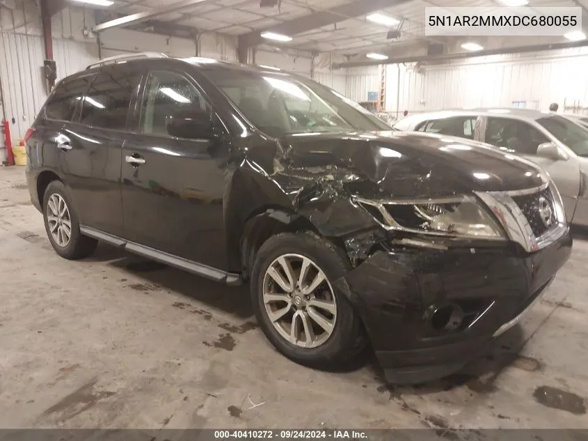 5N1AR2MMXDC680055 2013 Nissan Pathfinder Sv