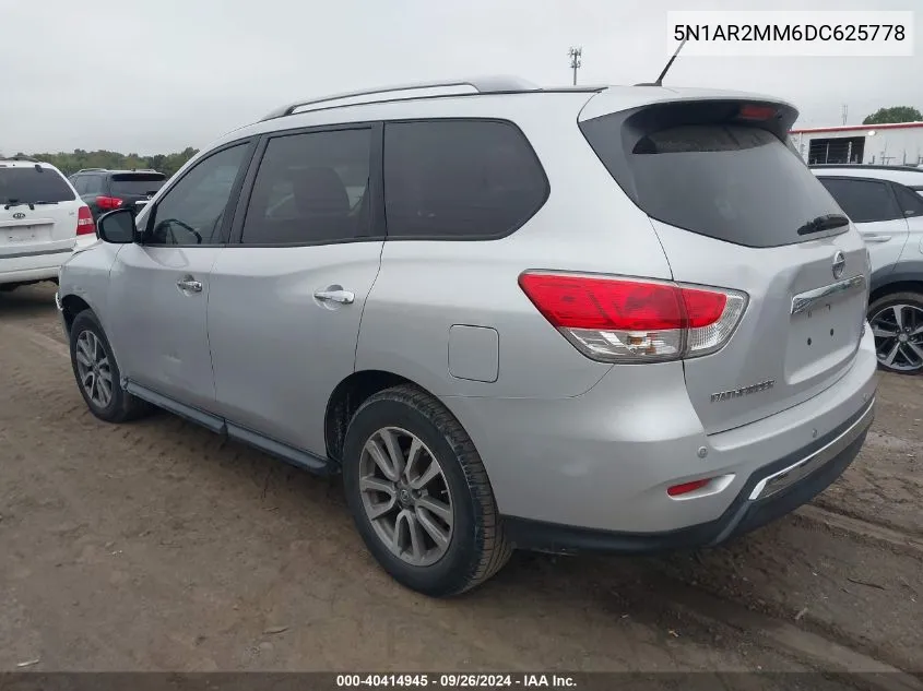 5N1AR2MM6DC625778 2013 Nissan Pathfinder Sv