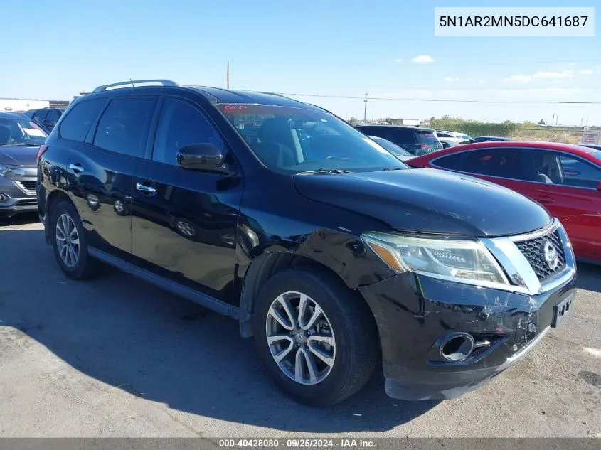 5N1AR2MN5DC641687 2013 Nissan Pathfinder Sv