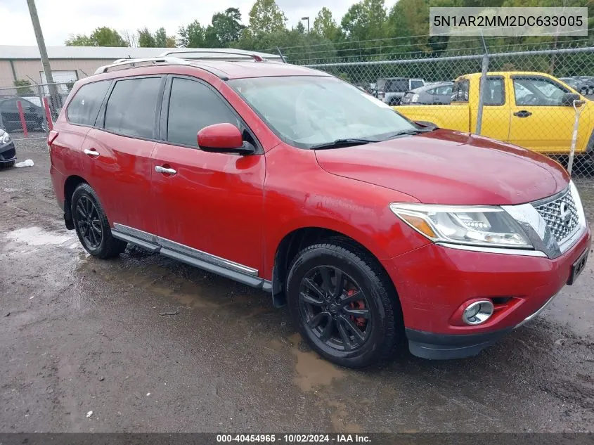 2013 Nissan Pathfinder Sl VIN: 5N1AR2MM2DC633005 Lot: 40454965