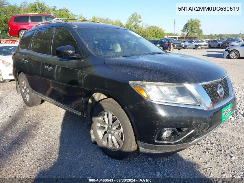 2013 Nissan Pathfinder Sl VIN: 5N1AR2MM0DC630619 Lot: 40460543