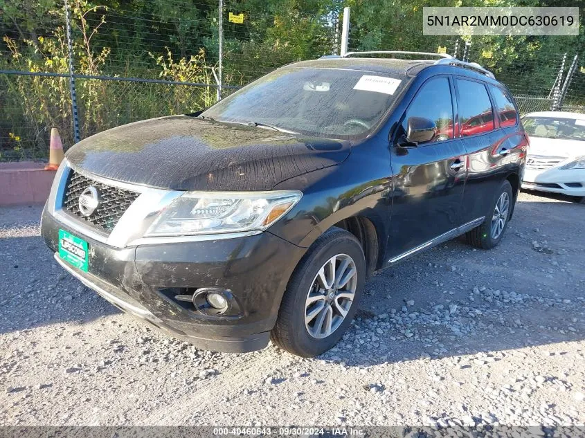 5N1AR2MM0DC630619 2013 Nissan Pathfinder Sl