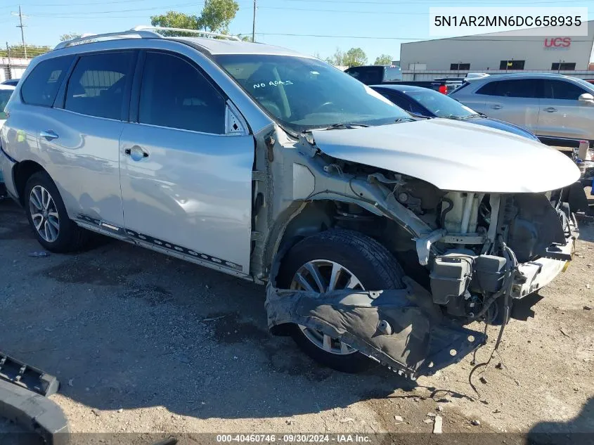 2013 Nissan Pathfinder Sl VIN: 5N1AR2MN6DC658935 Lot: 40460746