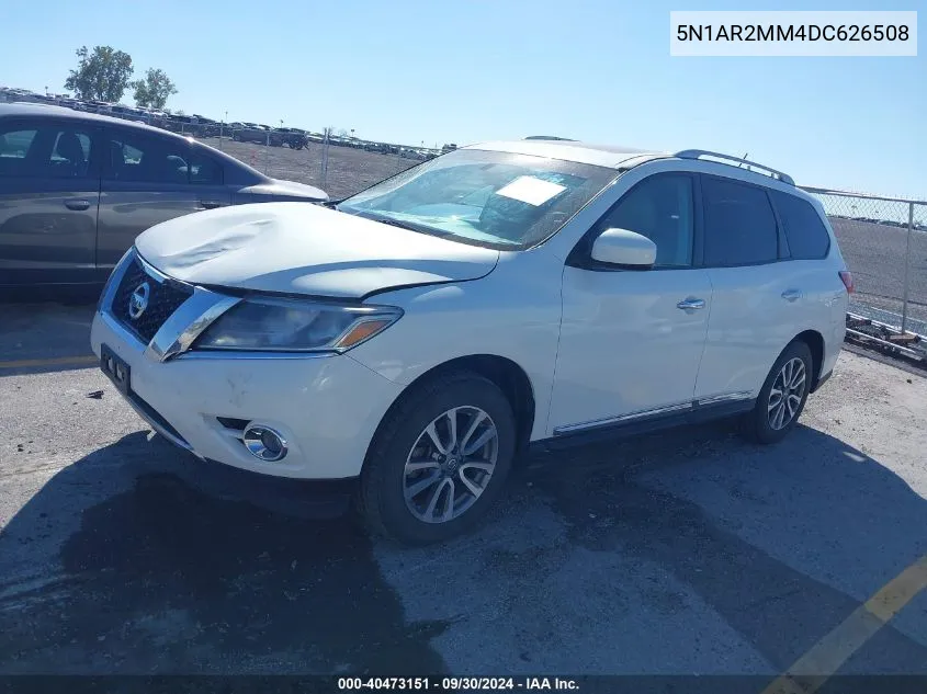 2013 Nissan Pathfinder Sl VIN: 5N1AR2MM4DC626508 Lot: 40473151