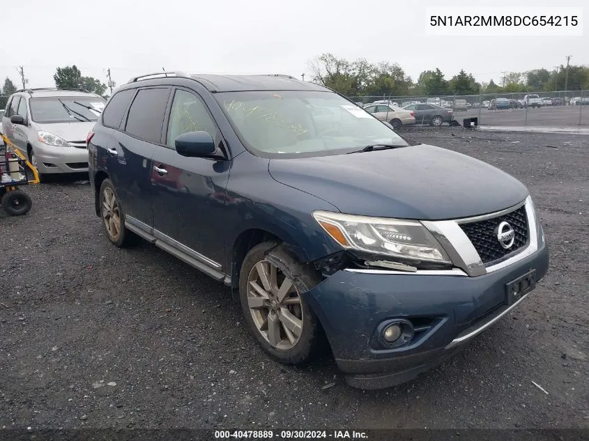 2013 Nissan Pathfinder Platinum VIN: 5N1AR2MM8DC654215 Lot: 40478889