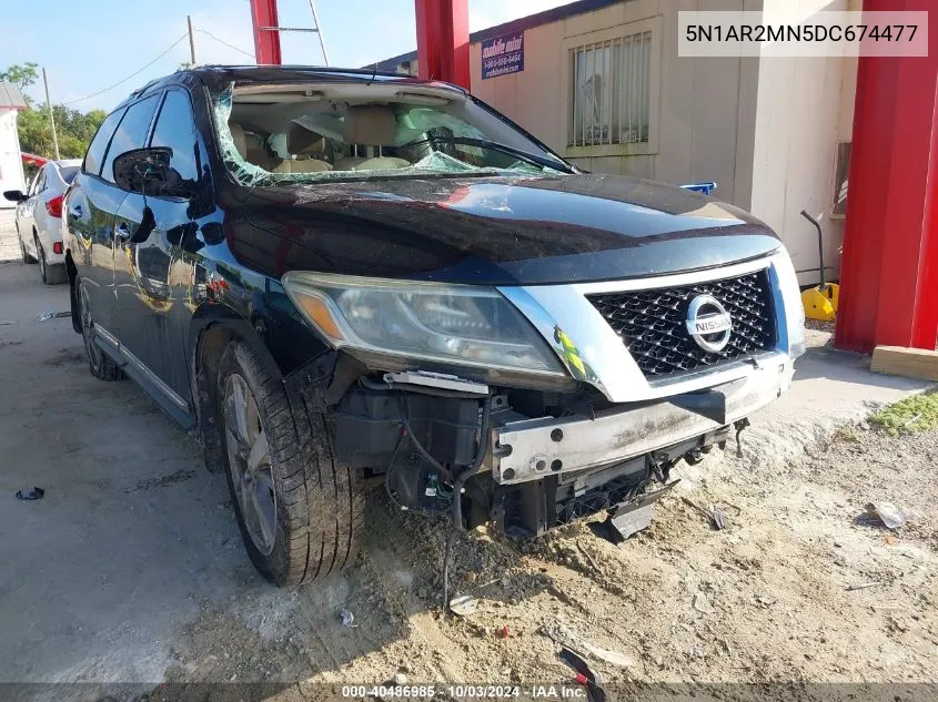 2013 Nissan Pathfinder Platinum VIN: 5N1AR2MN5DC674477 Lot: 40486985