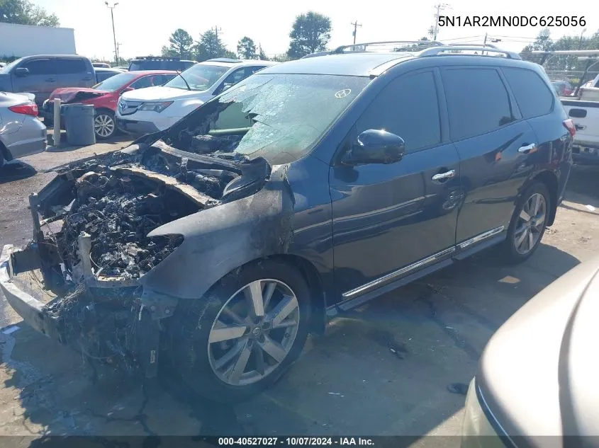 2013 Nissan Pathfinder S/Sv/Sl/Platinum VIN: 5N1AR2MN0DC625056 Lot: 40527027