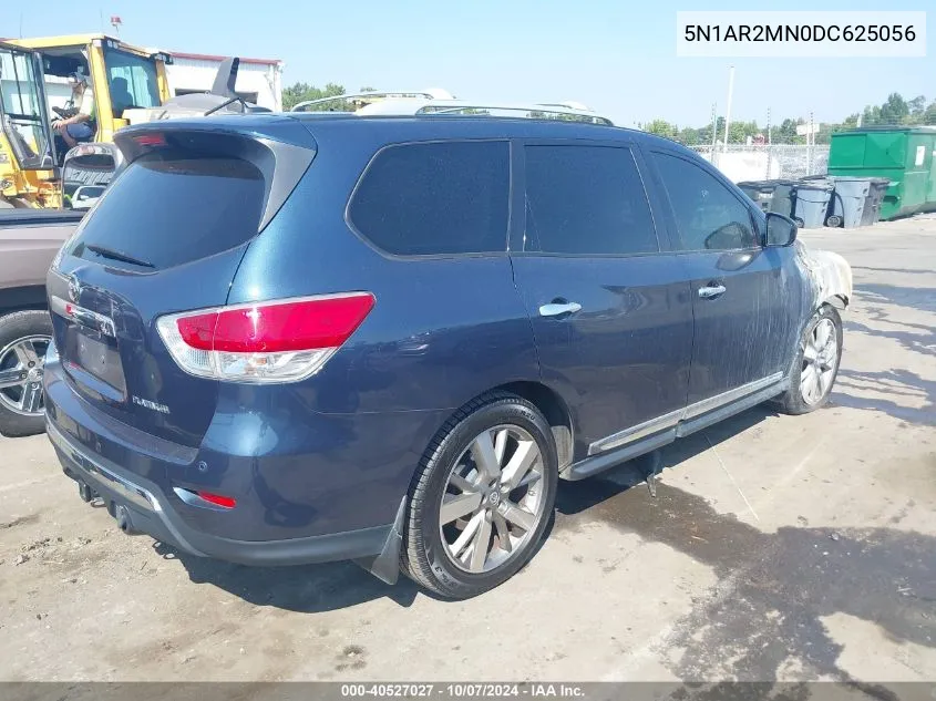 2013 Nissan Pathfinder S/Sv/Sl/Platinum VIN: 5N1AR2MN0DC625056 Lot: 40527027