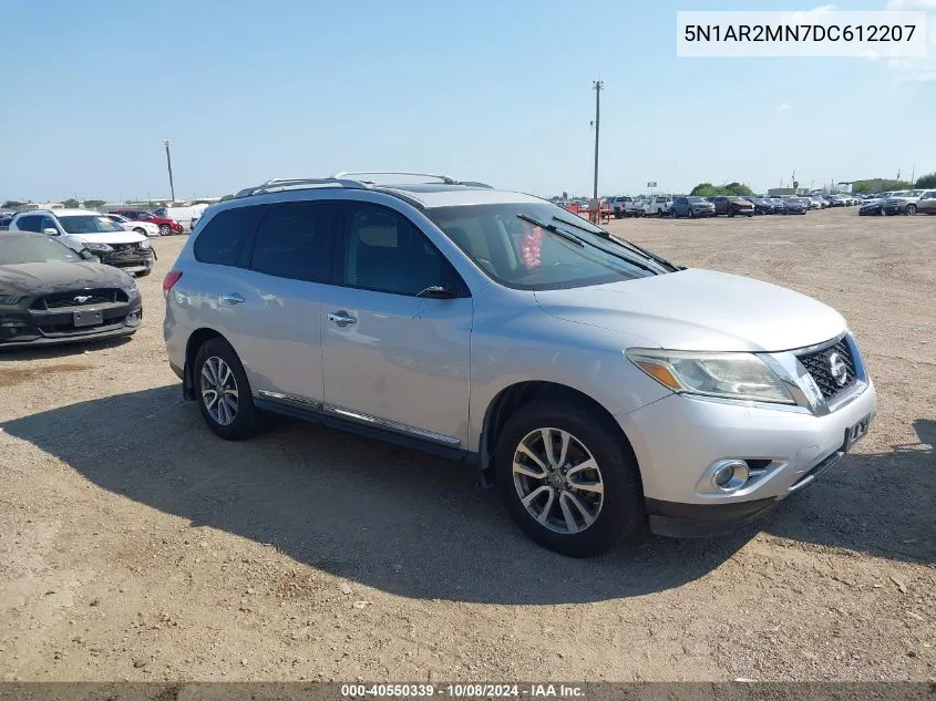 2013 Nissan Pathfinder Sl VIN: 5N1AR2MN7DC612207 Lot: 40550339