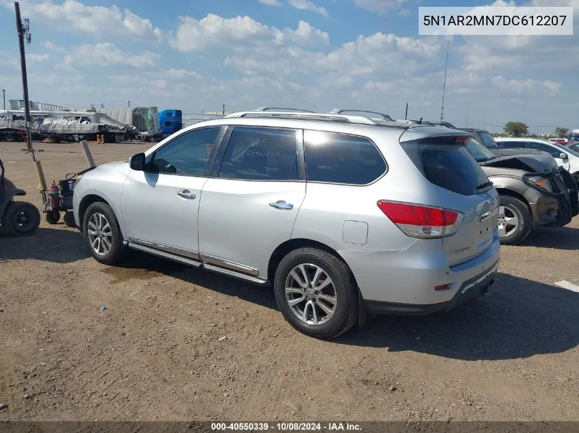 2013 Nissan Pathfinder Sl VIN: 5N1AR2MN7DC612207 Lot: 40550339