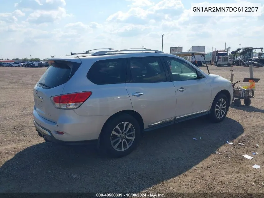 2013 Nissan Pathfinder Sl VIN: 5N1AR2MN7DC612207 Lot: 40550339