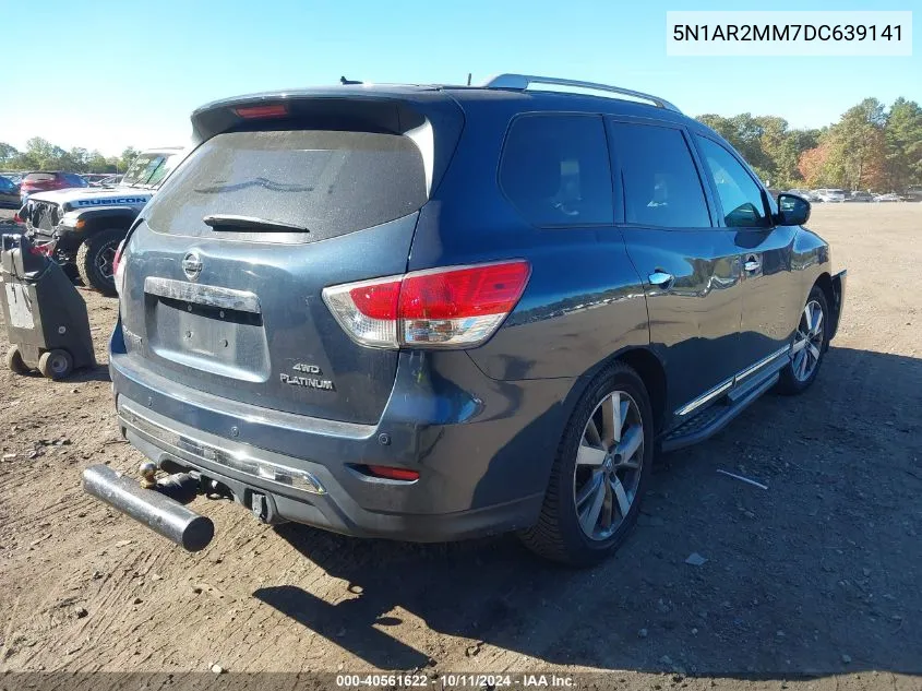 2013 Nissan Pathfinder Platinum VIN: 5N1AR2MM7DC639141 Lot: 40561622