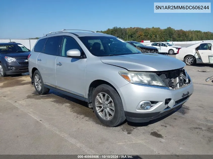 2013 Nissan Pathfinder Sl VIN: 5N1AR2MM6DC606244 Lot: 40568806