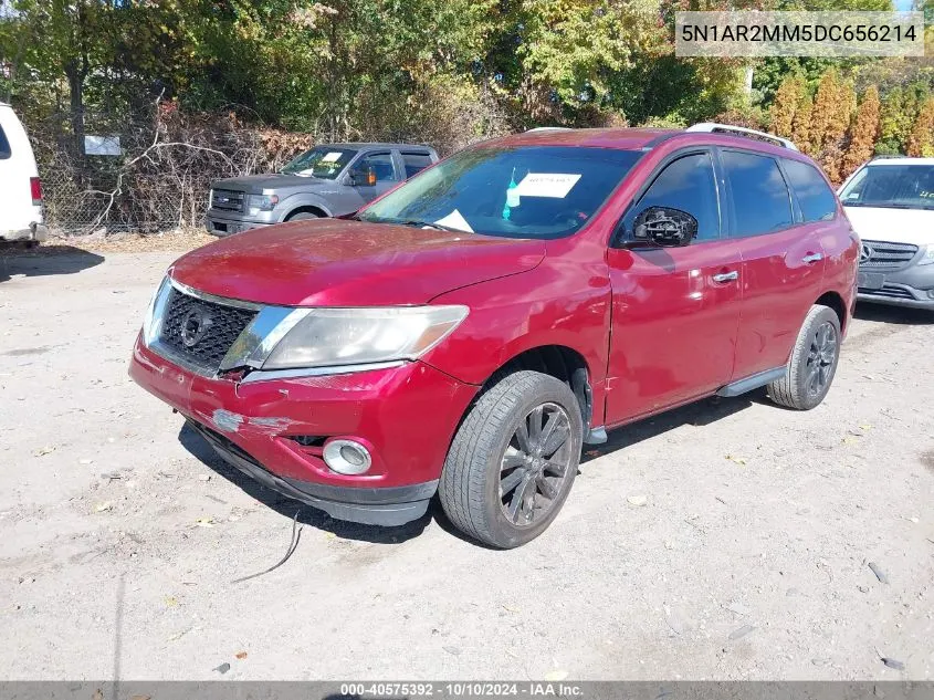 2013 Nissan Pathfinder Sv VIN: 5N1AR2MM5DC656214 Lot: 40575392