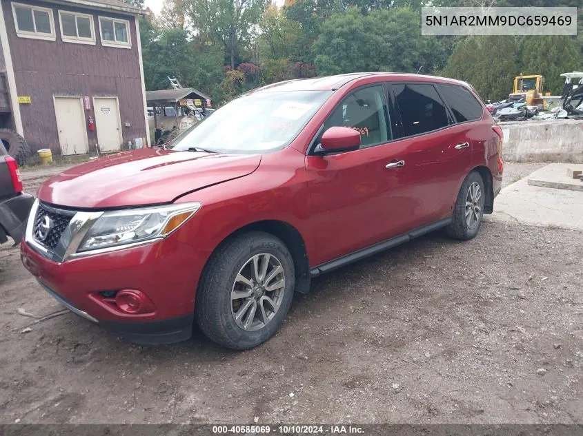 2013 Nissan Pathfinder S VIN: 5N1AR2MM9DC659469 Lot: 40585069