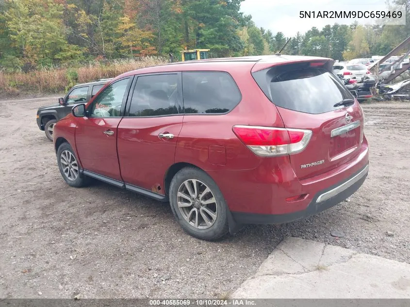 2013 Nissan Pathfinder S VIN: 5N1AR2MM9DC659469 Lot: 40585069