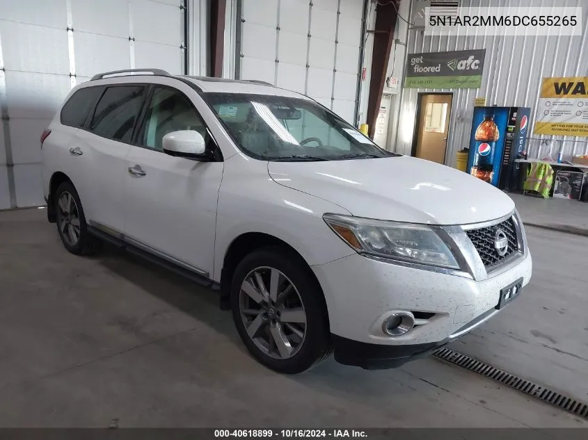 2013 Nissan Pathfinder Platinum VIN: 5N1AR2MM6DC655265 Lot: 40618899