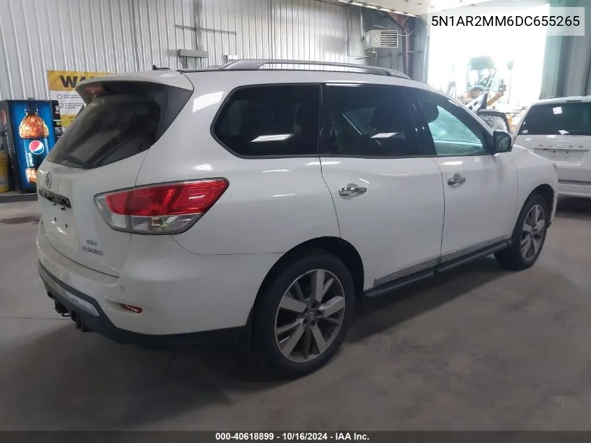 2013 Nissan Pathfinder Platinum VIN: 5N1AR2MM6DC655265 Lot: 40618899