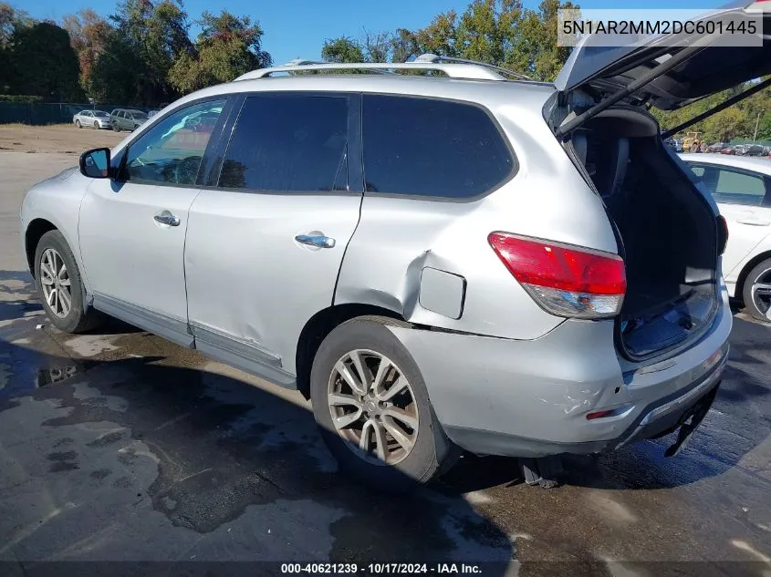 2013 Nissan Pathfinder Sl VIN: 5N1AR2MM2DC601445 Lot: 40621239